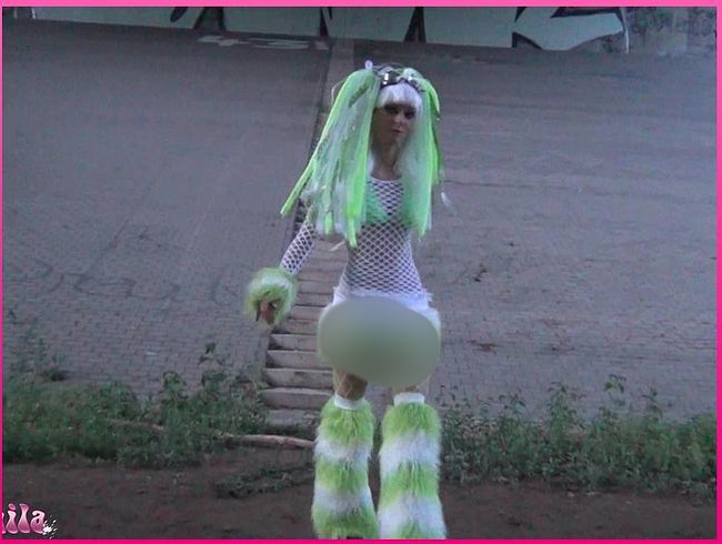 Cyber Goth Bitch fies benutzt!