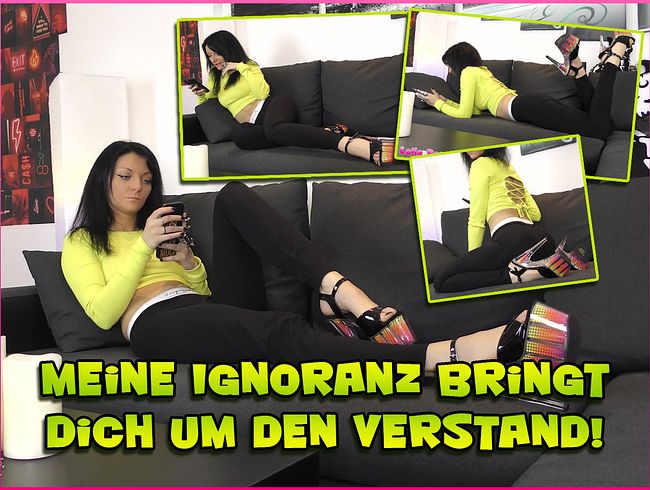 Laila Banx Porno Video: Meine Ignoranz bringt dich um den Verstand!