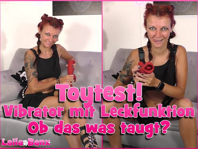 Laila Banx Porno Video: Toytest! vi*rator mit lec*funktion - Ob das was taugt?